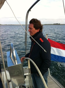 Schipper in zijn element